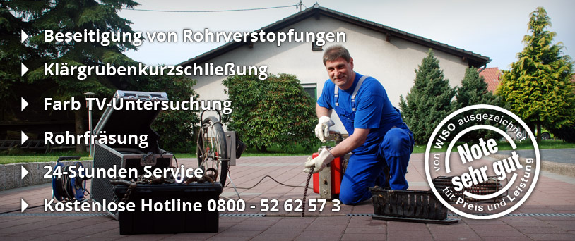 Abfluss-, Rohr- und Kanalreinigung Gräsel